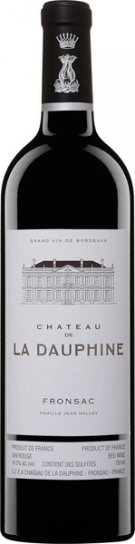Вино Chateau de La Dauphine, Fronsac AOC, 2017