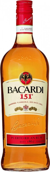 Ром Bacardi 151, 0.75 л