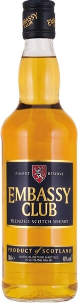 Виски Embassy Club 3 Years Old, 0.5 л