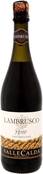 Игристое вино Valle Calda Rosso Amabile, Lambrusco IGT