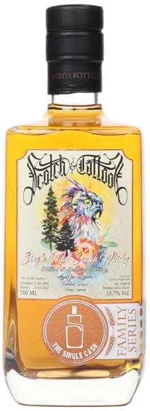 Виски Scotch & Tattoos Dailuaine Cask №314939 12 Years Old, 0.7 л