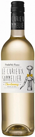 Вино Le Curieux Sommelier Chardonnay, 2020