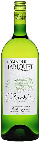 Вино Domaine du Tariquet, Classic, Cotes de Gascogne VDP, 2021, 1.5 л