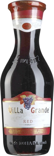 Вино Villa Grande Red Semi-Sweet, 1 л