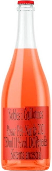 Игристое вино Parxet, Nobles i Guillotines Rosat Pet-Nat, Penedes DO, 2021