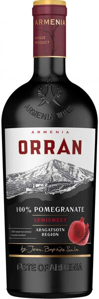 Винный напиток Orran Pomegranate Semisweet