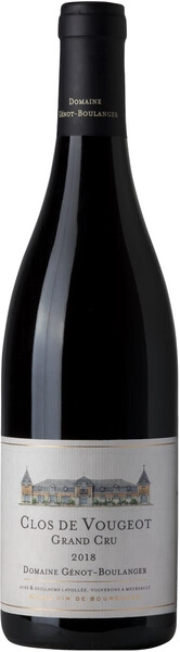 Вино Domaine Genot-Boulanger, Clos de Vougeot Grand Cru AOC, 2018