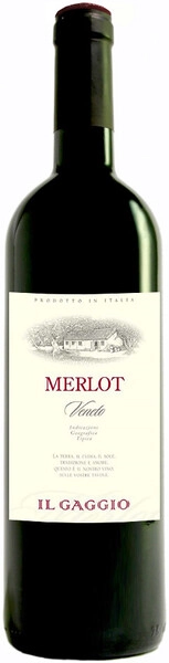Вино Natale Verga, Il Gaggio Merlot, Veneto IGT, 2022
