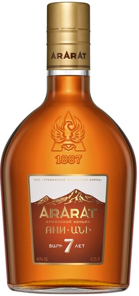 Коньяк Арарат Ани 7-летний, 250 мл