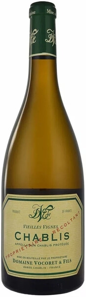 Вино Domaine Vocoret & Fils, Chablis Vieilles Vignes AOP, 2023
