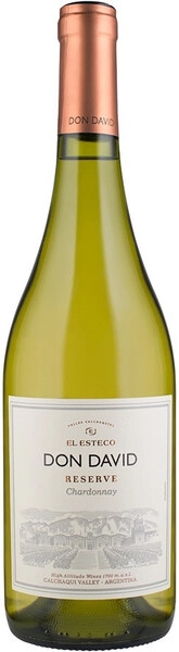 Вино El Esteco, Don David Chardonnay Reserve, 2023