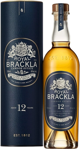 Виски Royal Brackla 12 Years Old, in tube, 0.7 л