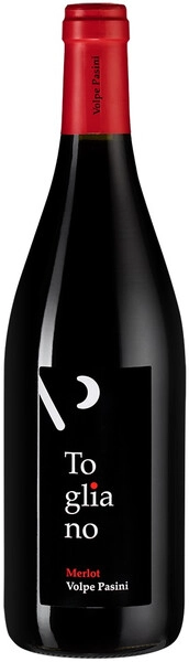 Вино Togliano Merlot Volpe Pasini DOC, 2018