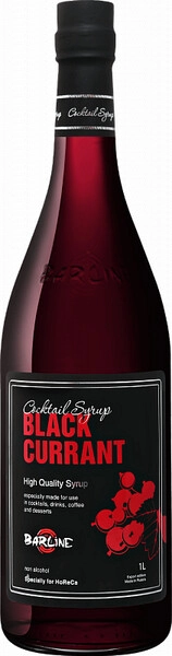 Сироп Барлайн, Черная смородина, 1 л