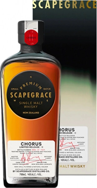 Виски Scapegrace Chorus II, gift box, 0.7 л