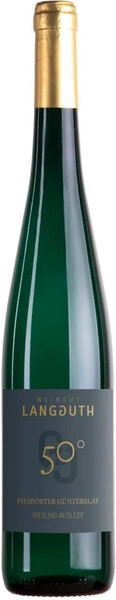 Вино Ulrich Langguth, 50° Piesporter Gunterslay Riesling Auslese, 2022