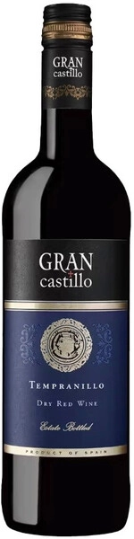 Вино Gran Castillo, Tempranillo, Valencia DOP, 2024