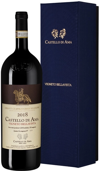 Вино Chianti Classico DOCG Vigneto Bellavista, 2018, gift box, 1.5 л