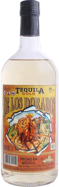 Текила De Los Dorados Gold, 1 л
