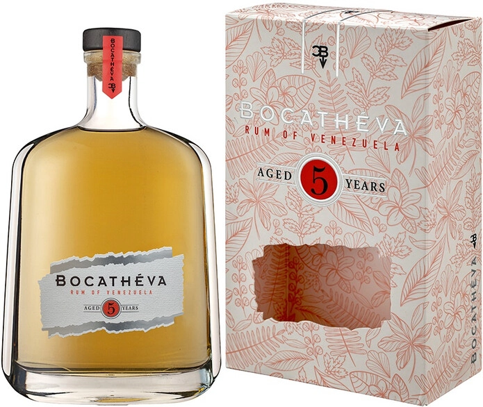 Ром Bocatheva Venezuela 5 Years Old, gift box, 0.7 л