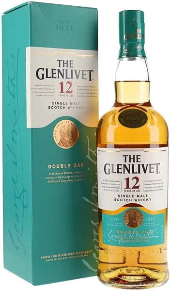 Виски The Glenlivet 12 Years, gift box, 0.75 л