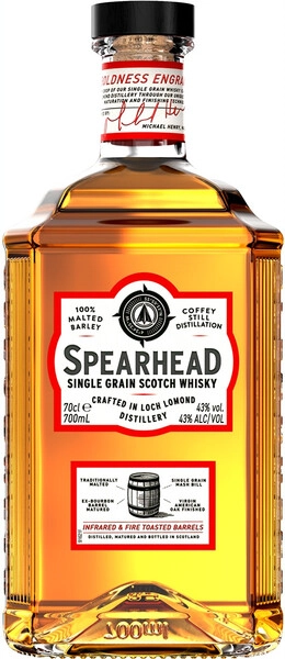 Виски Spearhead Single Grain, 0.7 л