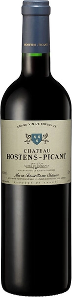 Вино Chateau Hostens-Picant, Sainte-Foy Bordeaux AOC, 2019