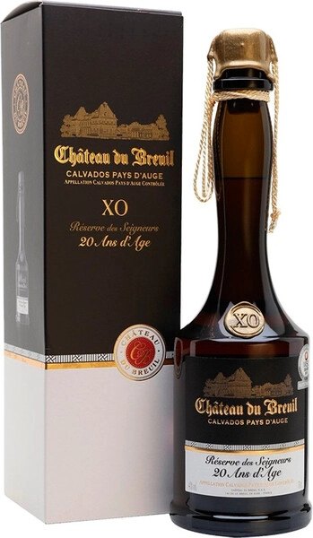 Кальвадос Chateau du Breuil, Reserve des Seigneurs XO, Pays d'Auge AOC, gift box, 0.7 л