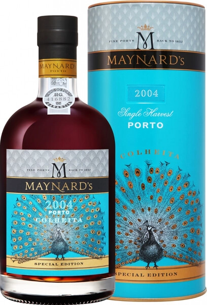 Портвейн Maynard's Colheita Porto Special Edition, 2004, in tube, 0.5 л