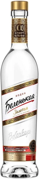 Водка Беленькая Золотая, 0.5 л