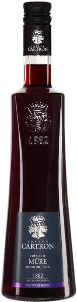 Ликер Joseph Cartron, Creme de Mure des Roncieres, 0.7 л