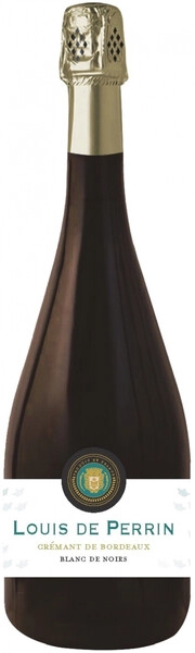 Игристое вино Louis de Perrin Blanc de Noirs, Cremant de Bordeaux AOC