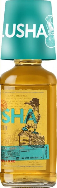Висковый напиток Olusha Bee Honey, with glass, 0.5 л