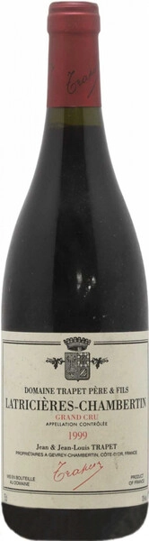 Вино Domaine Trapet Pere & Fils, Latricieres-Chambertin Grand Cru AOC, 1999