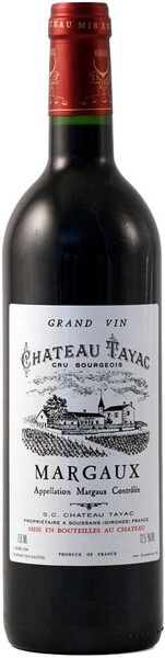 Вино Chateau Tayac, Margaux AOC Cru Bourgeois, 2020