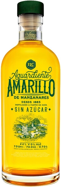 Ликер Aguardiente Amarillo de Manzanares, 0.7 л