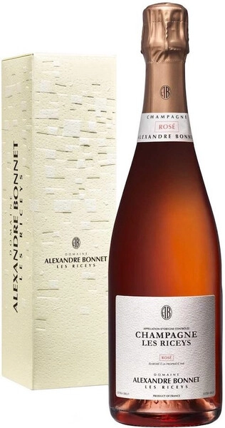 Шампанское Alexandre Bonnet, Rose, Champagne AOC, gift box
