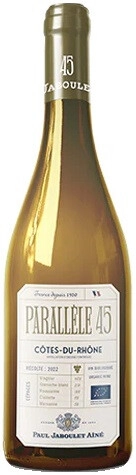 Вино Paul Jaboulet Aine, Parallele 45 Blanc BIO, Cotes du Rhone AOC, 2022