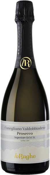 Игристое вино Le Rughe, Conegliano Valdobbiadene Prosecco Superiore DOCG Extra Dry, 2022
