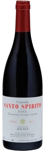 Вино Tenuta di Aglaea, "Contrada Santo Spirito", Etna DOC, 2016