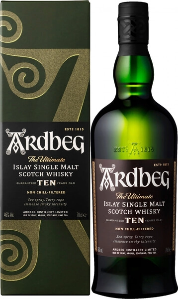 Виски Ardbeg 10 YO, in gift box, 0.7 л