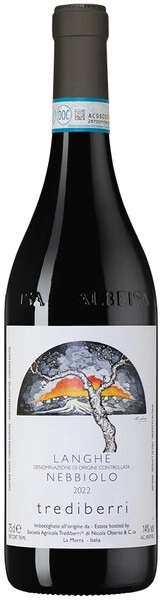 Вино Trediberri, Langhe DOC Nebbiolo, 2022