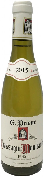 Вино Domaine Prieur-Brunet, Chassagne-Montrachet 1er Cru AOC, 2015, 375 мл