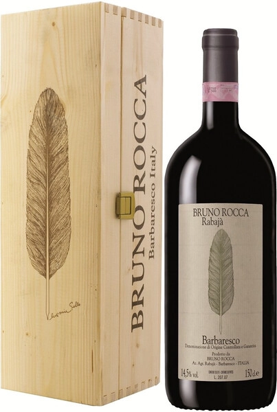Вино Rabaja di Bruno Rocca, Barbaresco Rabaja DOCG, 2016, wooden box, 1.5 л