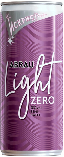 Вино Abrau-Durso, Abrau Light Zero, in can, 250 мл