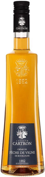 Ликер Joseph Cartron, Creme de Peche de Vigne de Bourgogne, 0.7 л