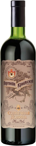 Портвейн Крымский Солнечной Долины, 3 л