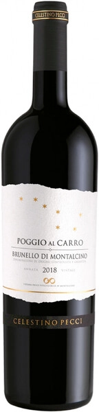 Вино Celestino Pecci, Poggio al Carro Brunello di Montalcino DOCG, 2018