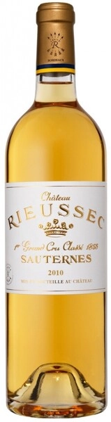 Вино Chateau Rieussec, Sauternes AOC 1-er Grand Cru Classe, 2010