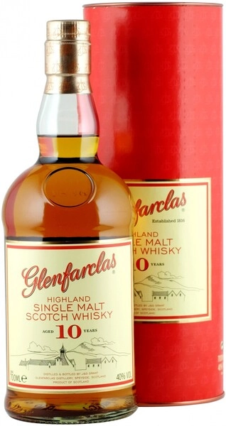 Виски Glenfarclas 10 years, In Tube, 0.7 л